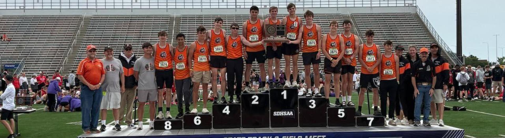2026 State Champion Boys' Track Team