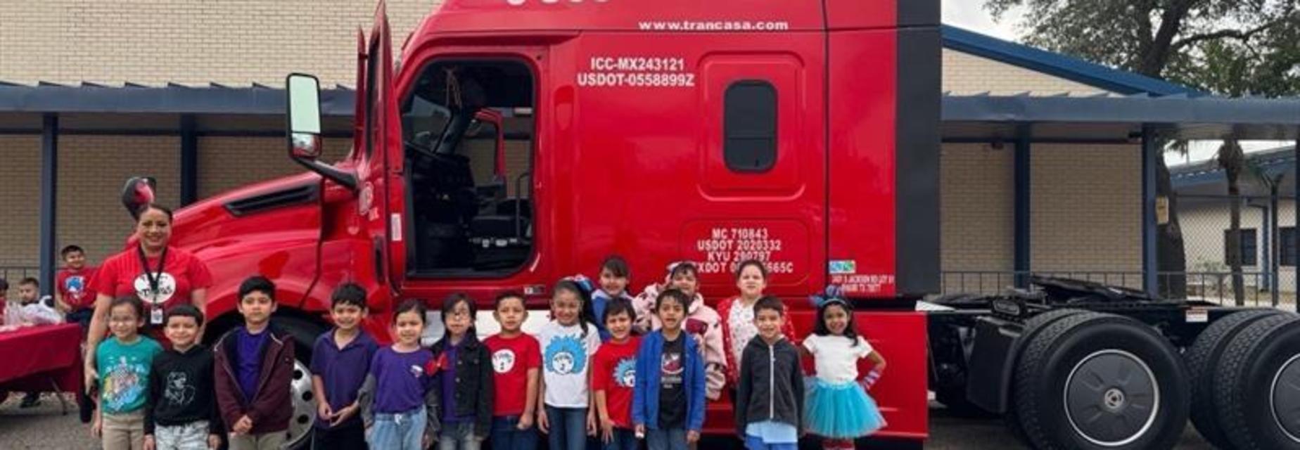 1st grade with truck