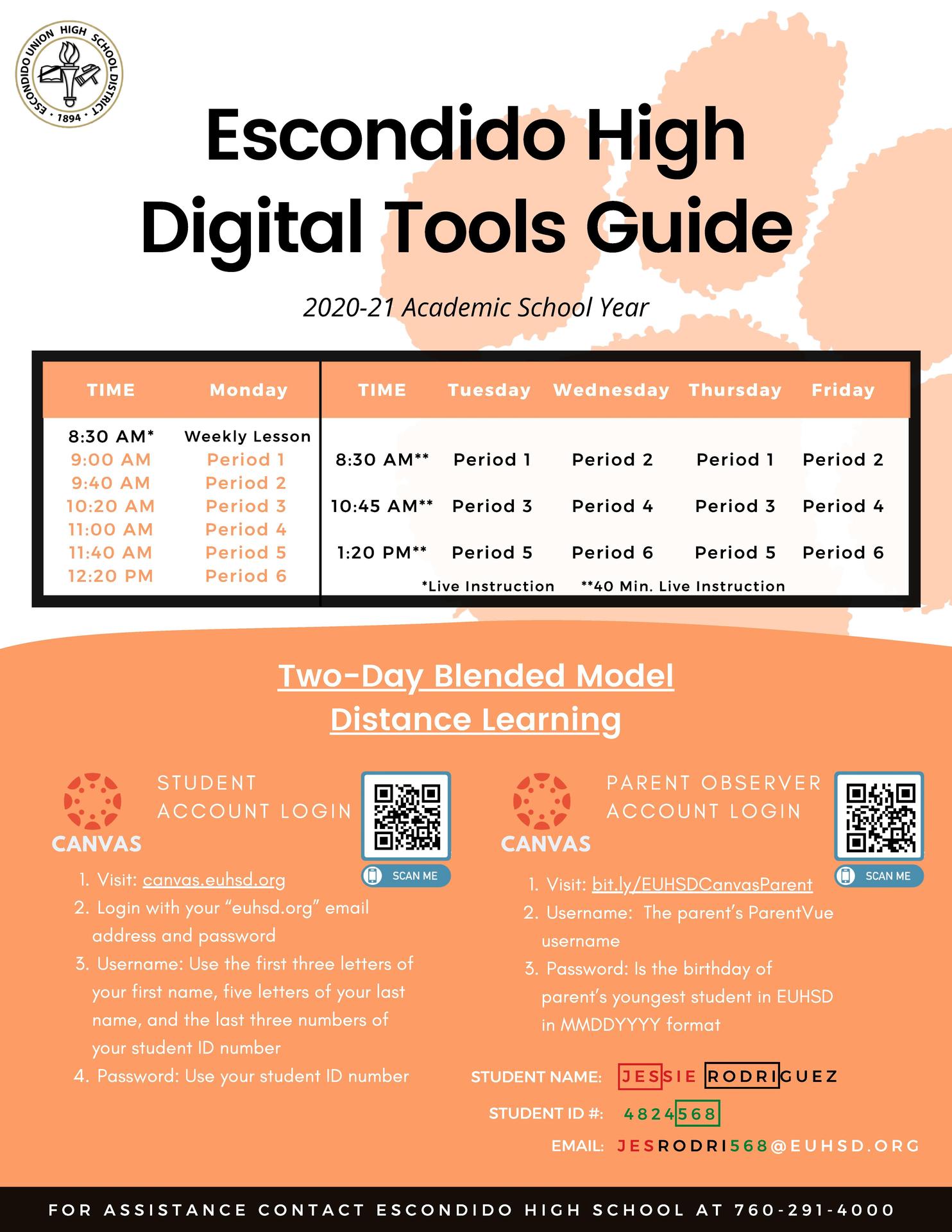 english log in info page 1