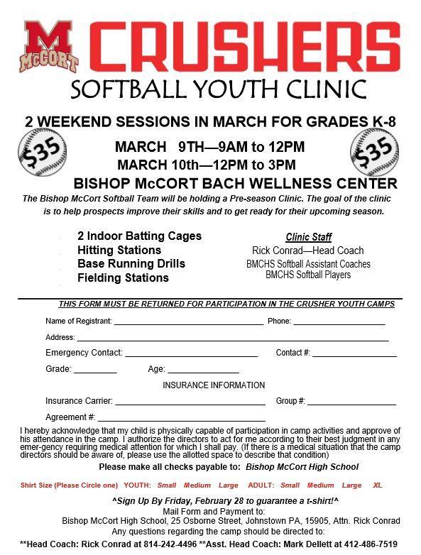 Softball Youth Clinic Thumbnail Image