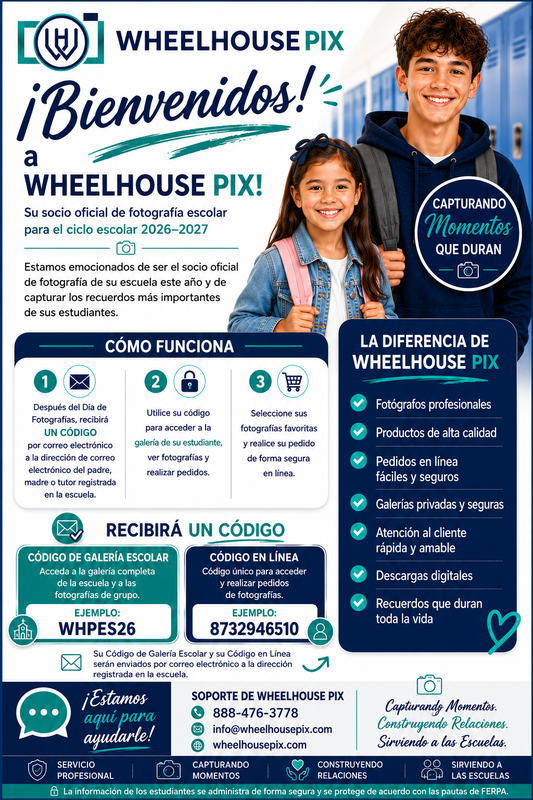 Wheelhouse Pix: socio de TSD para la fotografía con códigos para ver y pedir fotos.