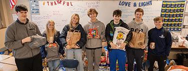 It's food drive season Thumbnail Image