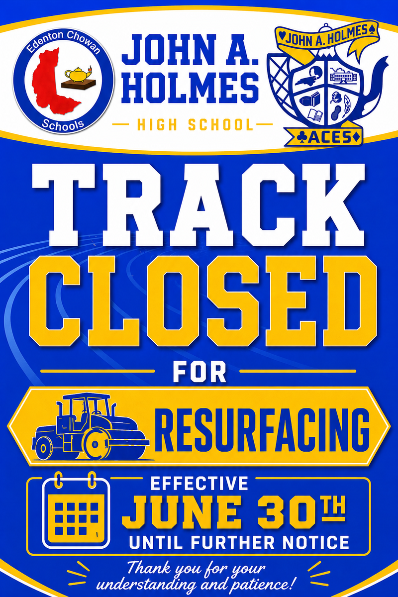 JAH track closed for resurfacing