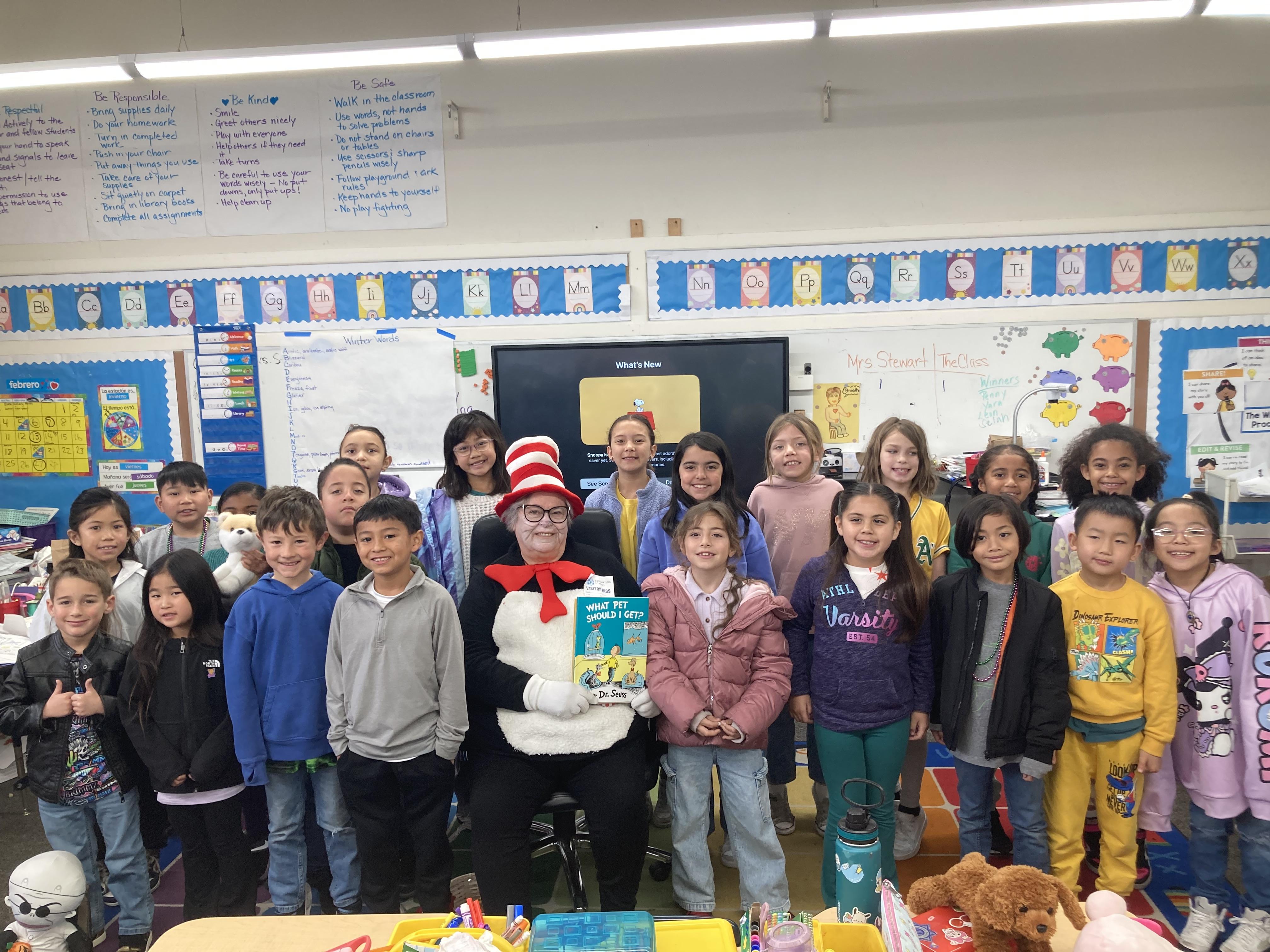 Cat in the hat