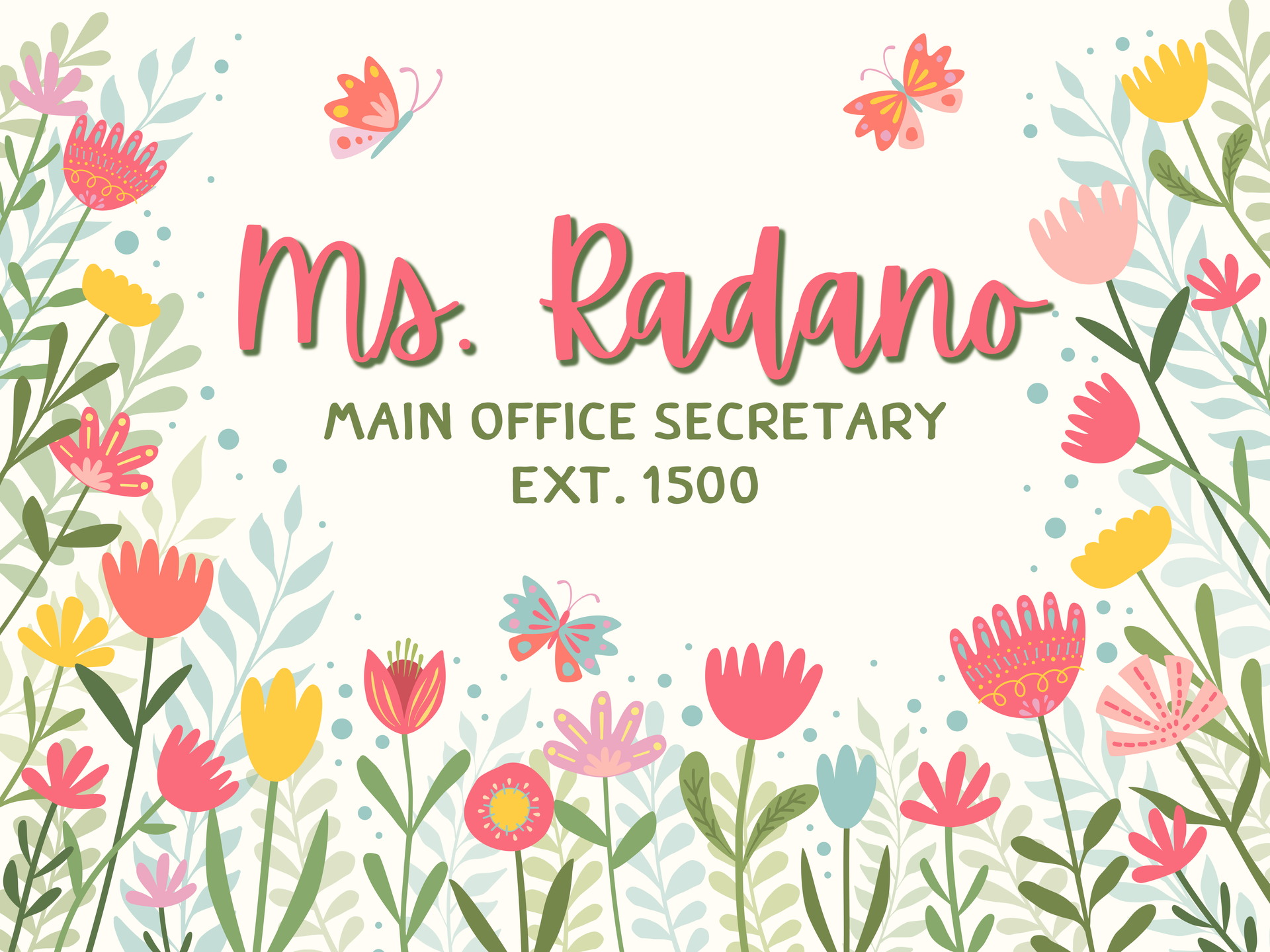 Ms. Radano