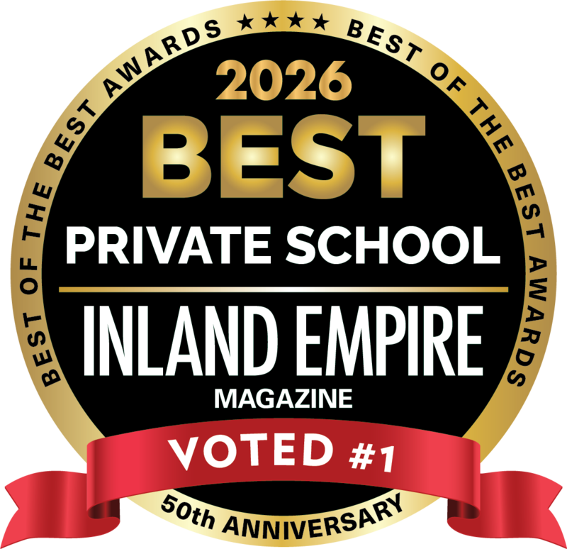 Inland Empire Magazine emblem for Best Private School 2026