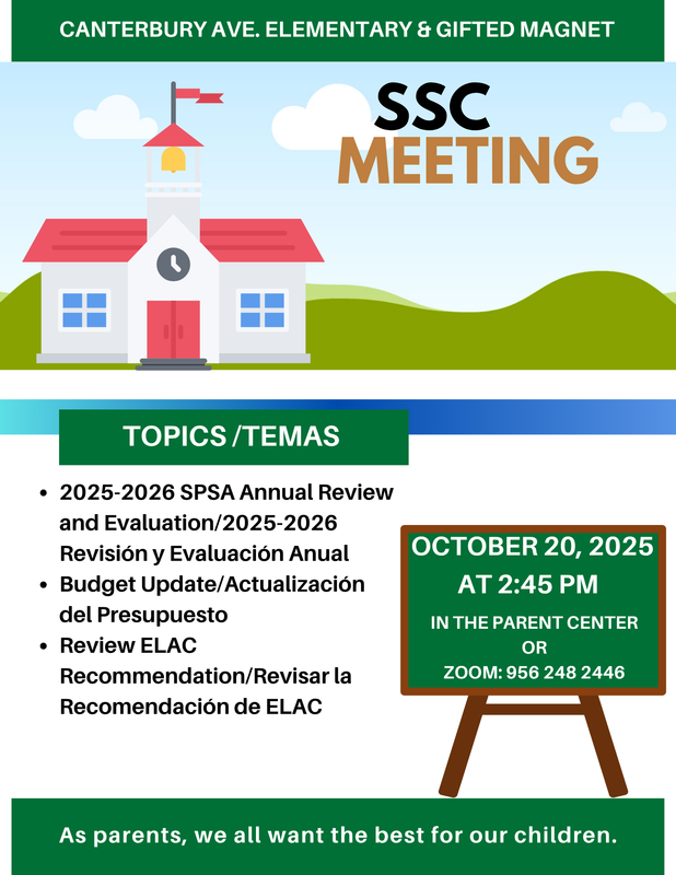 SSC Mtg 10/20/2025