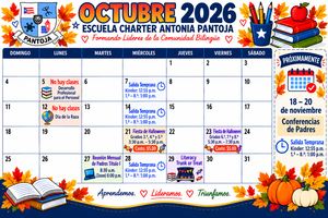 October Calendar Spanish