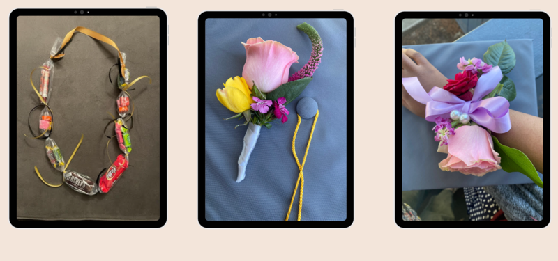 Lei, boutonniere, corsage