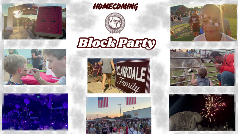 Scenes from the Clarkdale Homecoming Block Party