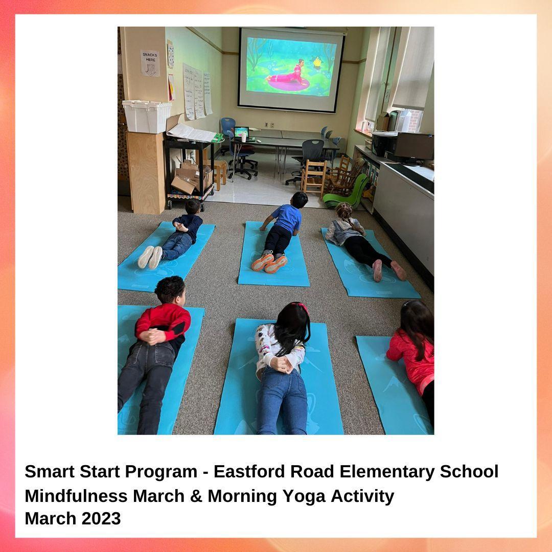 Eastford Road Elementary School Smart Start Program Offers Yoga