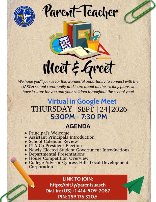 Virtual Meet & Greet Event on September 24 at 5:30 pm