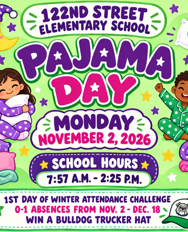 Pajama Day November 2nd