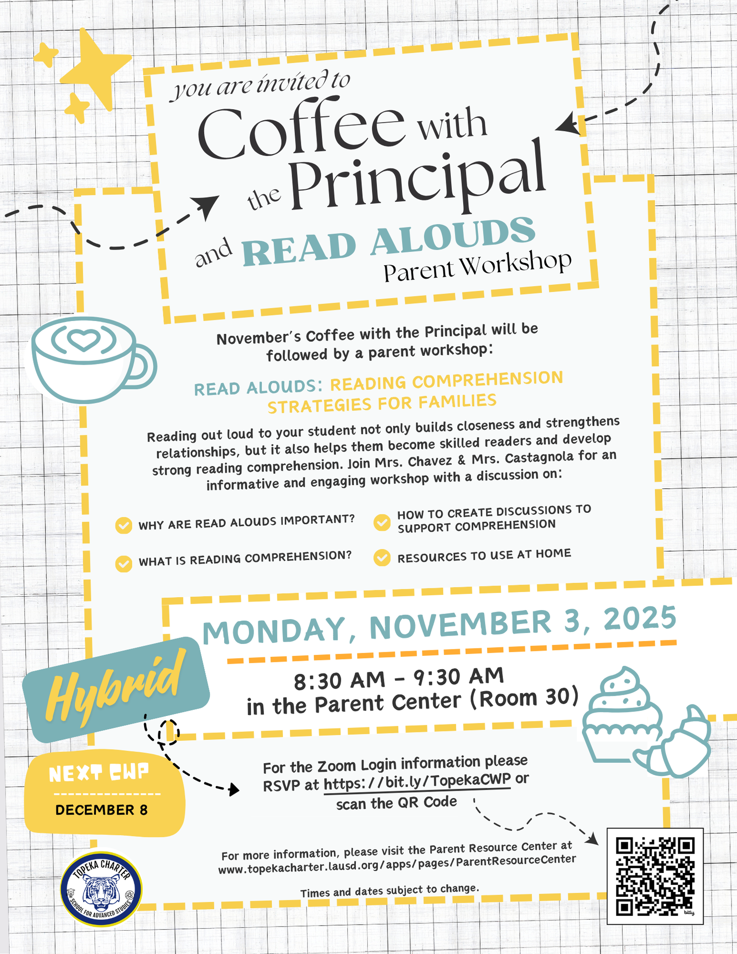 Coffee With the Principal Flyer