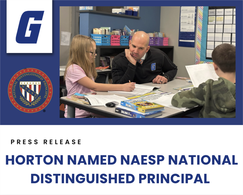 Horton Named NAESP National Distinguished Principal