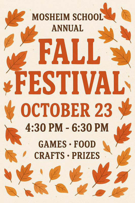 Fall Festival October 23rd