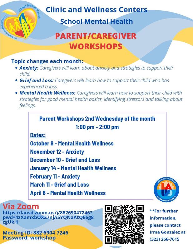 Parent Workshops
