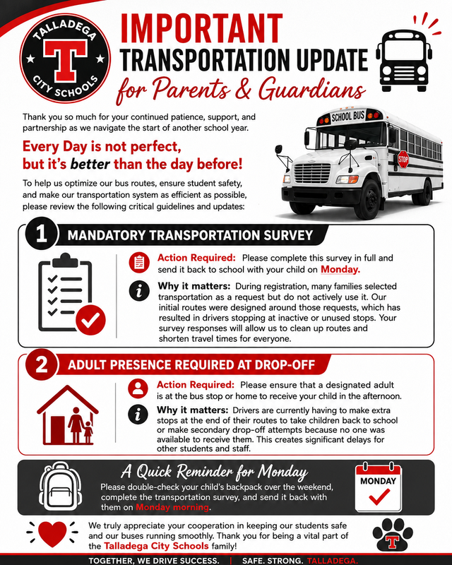 Transportation Update Featured Photo