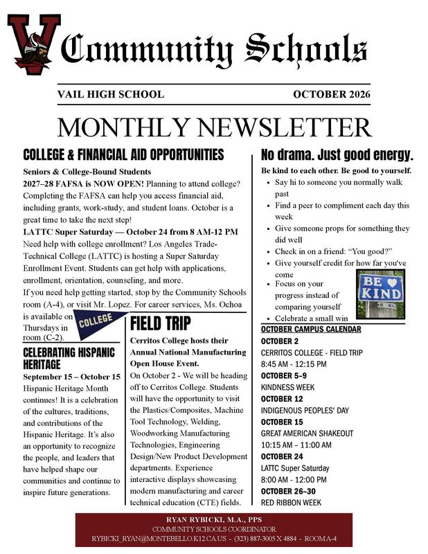 Community Schools-October
