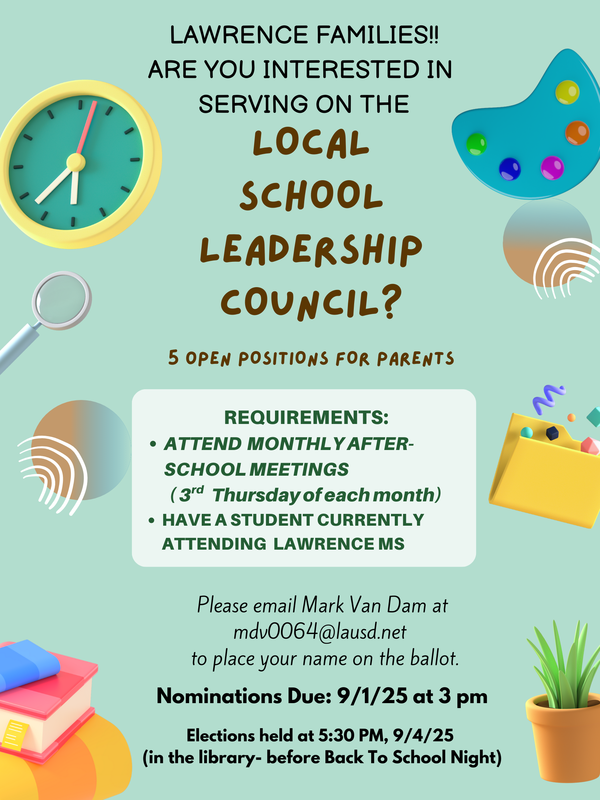 LSLC Parent Elections