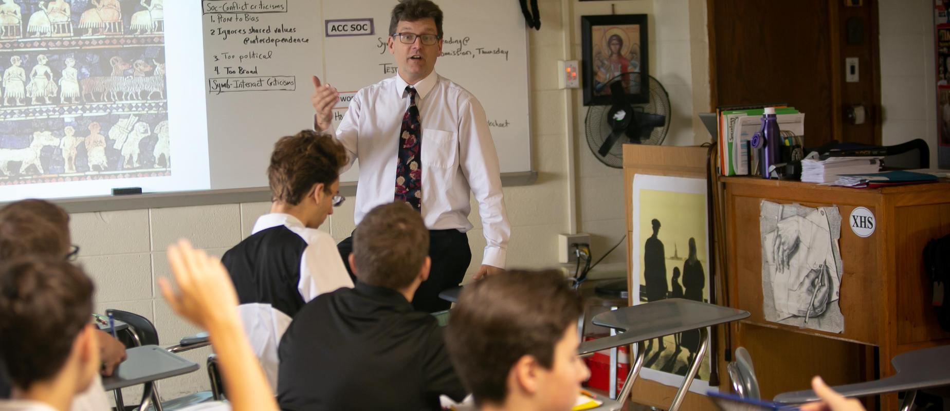 Classroom at Xavier