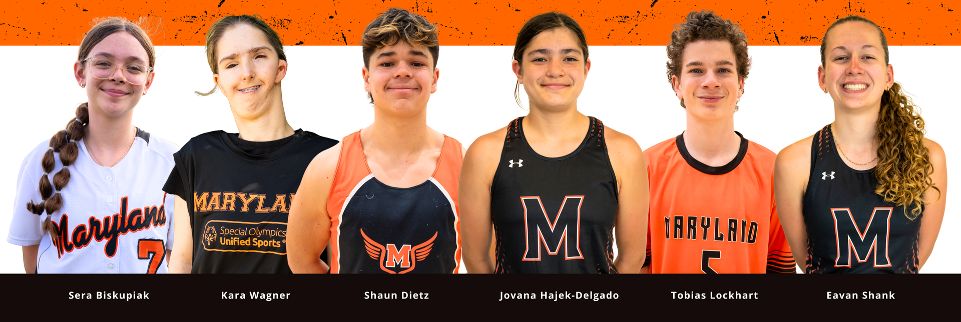 Group photo of MSD’s March Athletes of the Month.