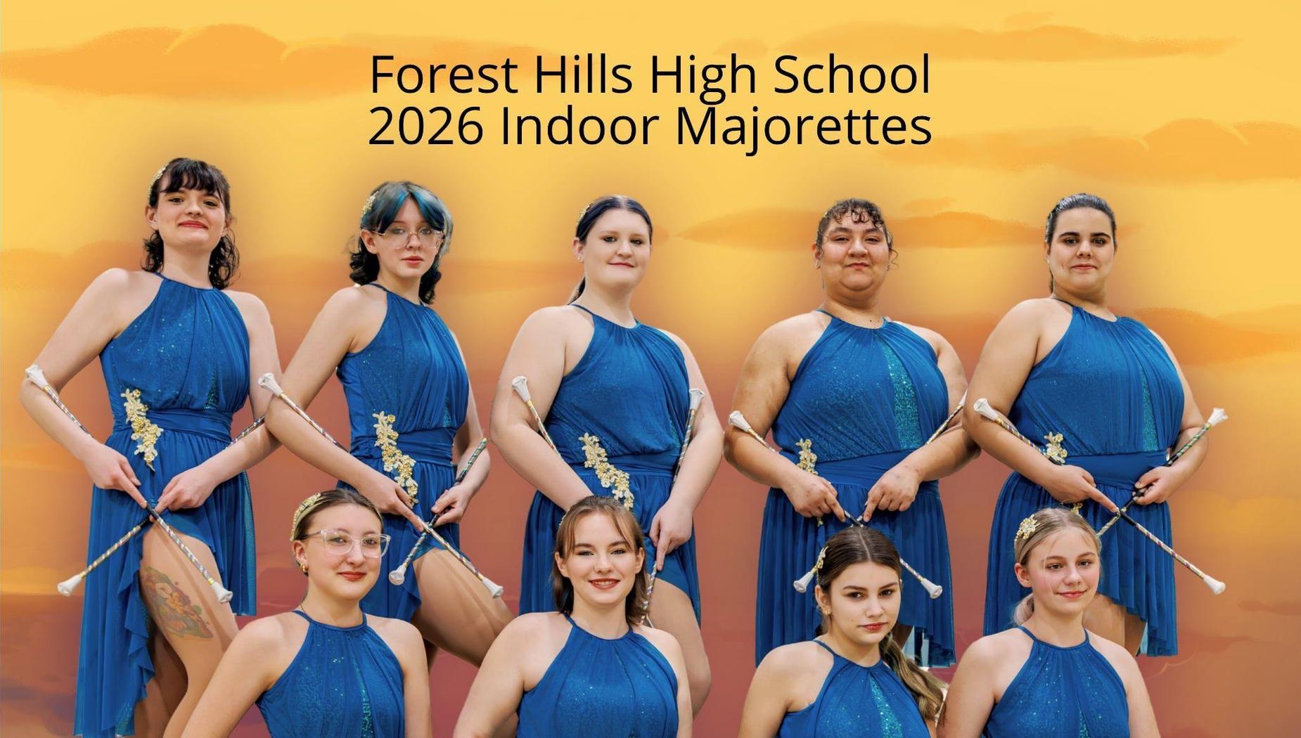 indoor majorettes