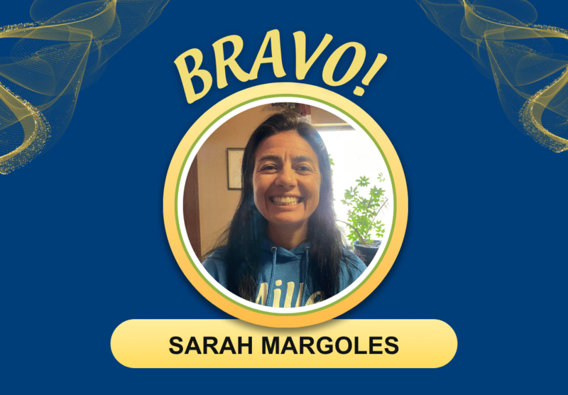 Bravo Award winner Sarah Margoles