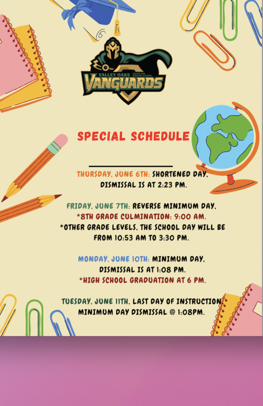 Special Schedule