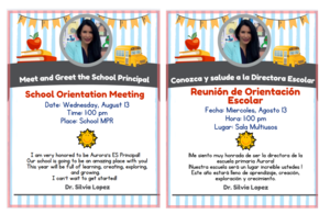 Meet and Greet the School Principal