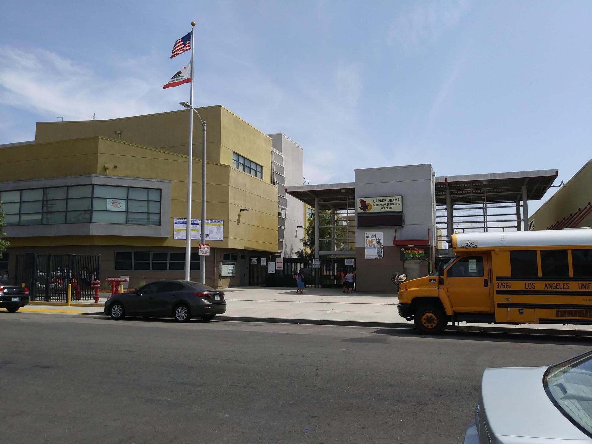 Front of School