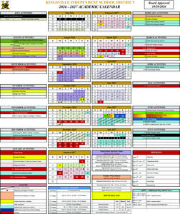 Updated Calendar