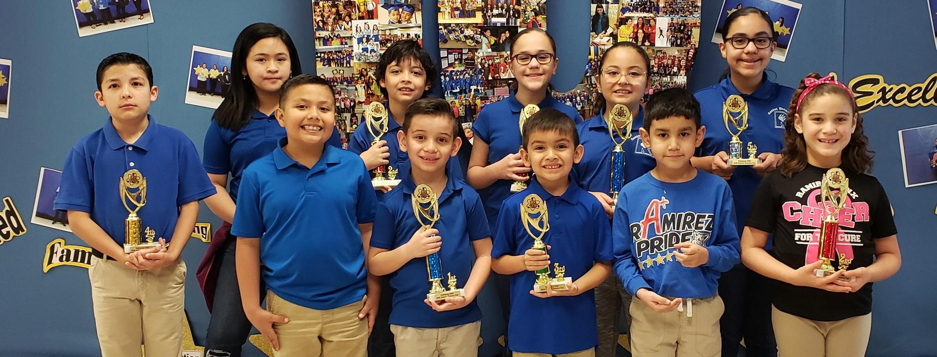Science Fair District Winners