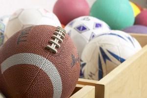 Fall sports collage