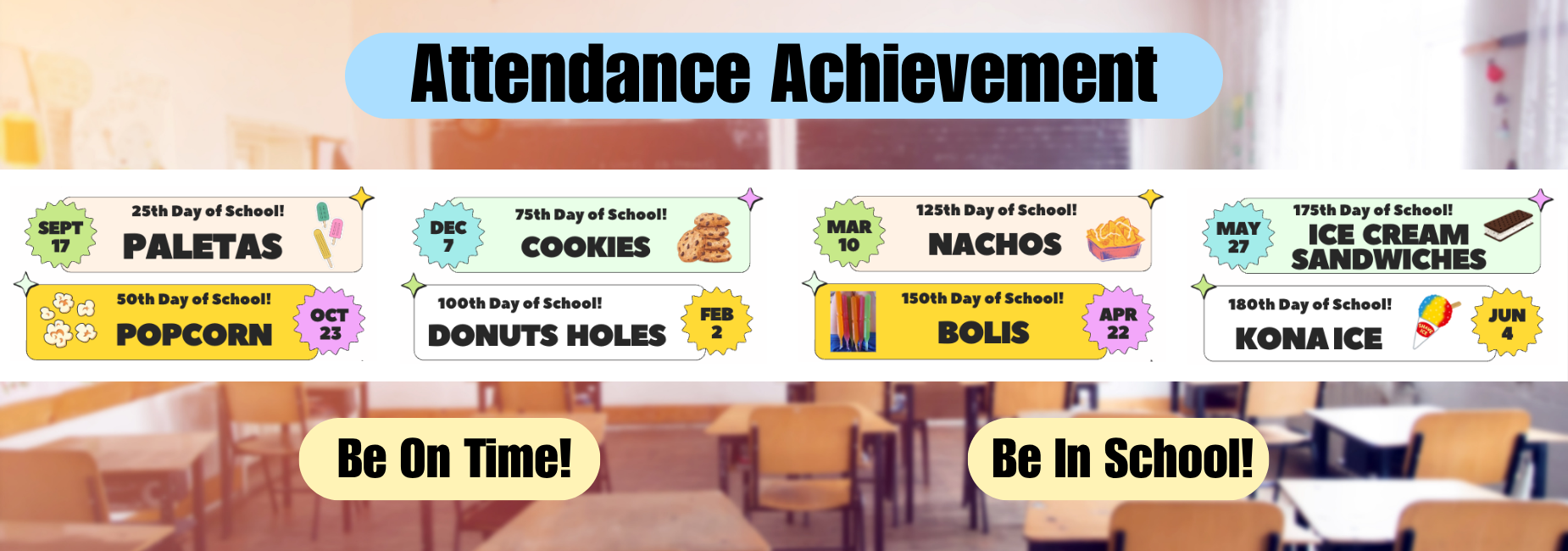 Attendance achievement awards
