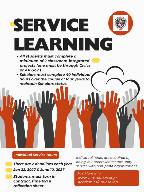 Service Learning Flyer