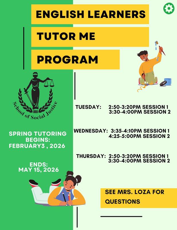 Helping Our EL Students Stay on Track This Spring Semester-Tutor Me Is Back! /Apoyando a nuestros estudiantes aprendices de inglés a estar al corriente este semestre de primavera — ¡Tutor Me Está de Regreso! Thumbnail Image