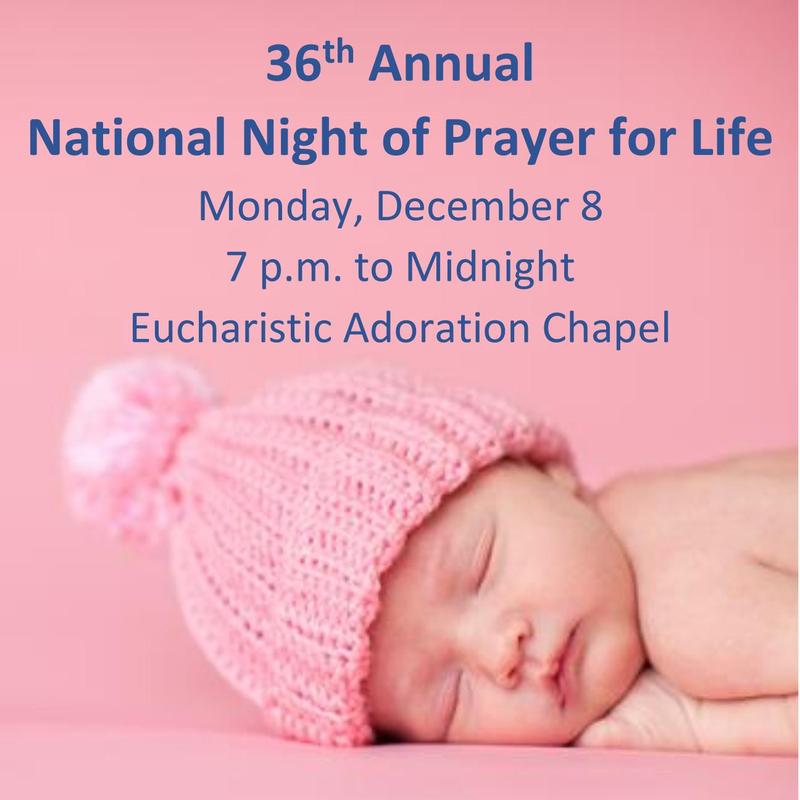 National Night of Prayer for Life
