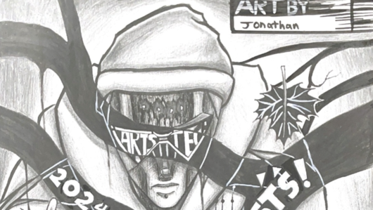 Student sketch from the winter magazine
