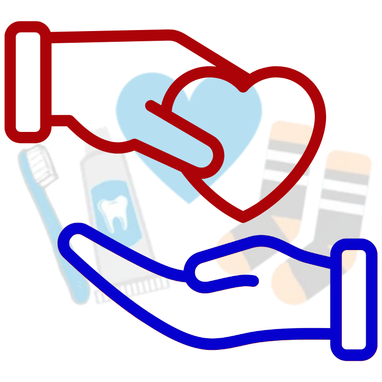 Buddies Prepare Blessing Bags