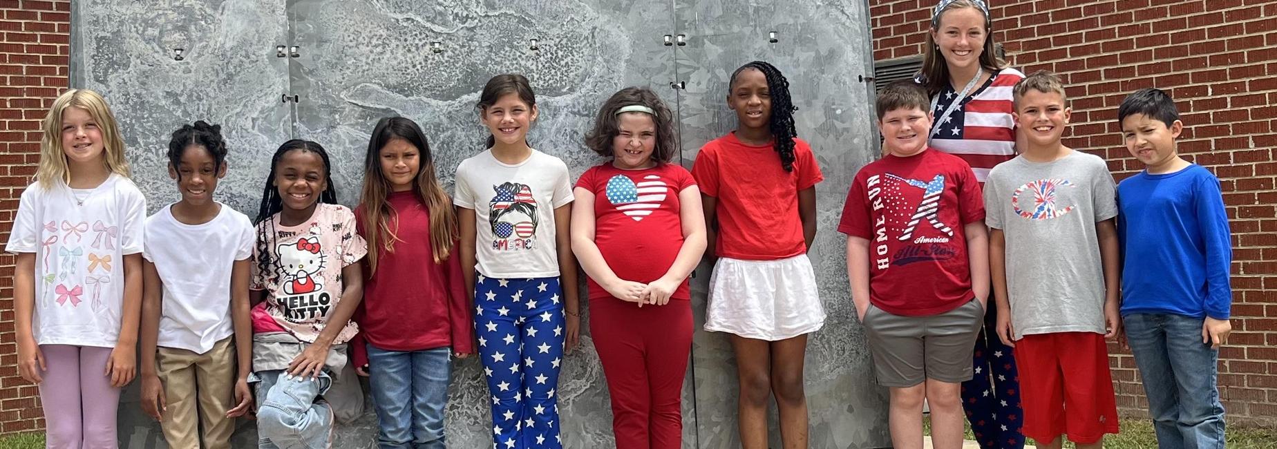 Fourth day of fourth grade, Miss Middleton