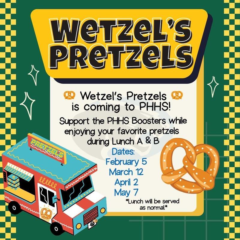 pretzel fundraiser flyer