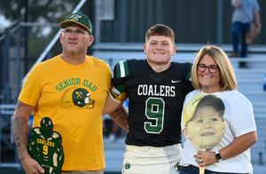 Coalers honor senior football player