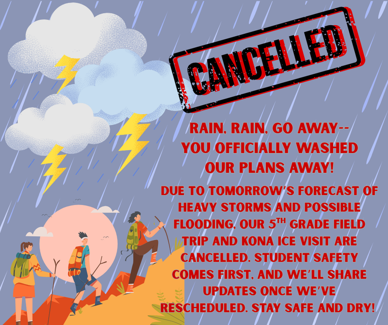 cancelled field trip