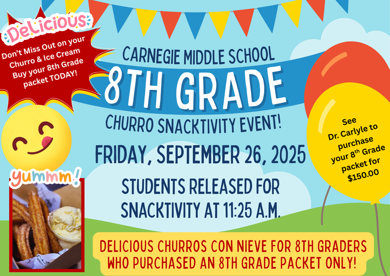 8th grade snacktivity