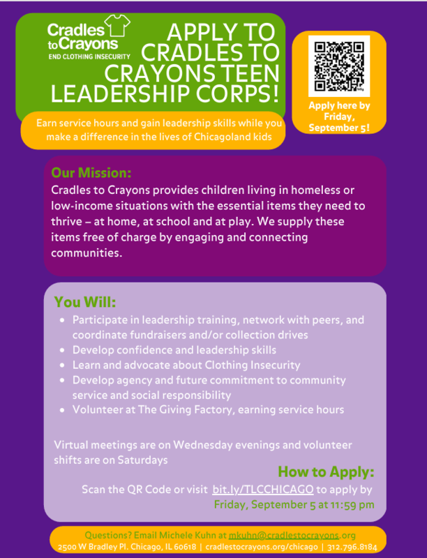 Teen Leadership Corps (TLC)
