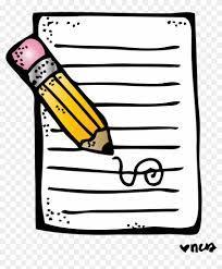 Notepad and pencil