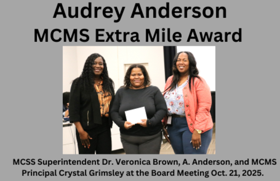 Extra Mile Award October