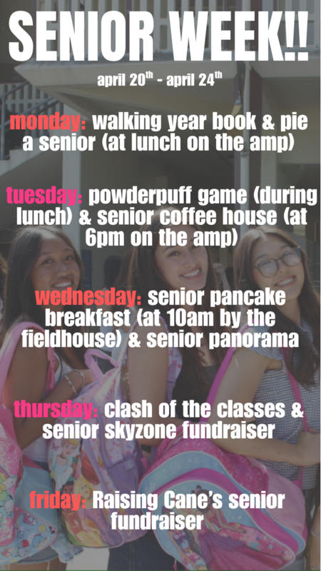 IT'S SENIOR WEEK! Thumbnail Image