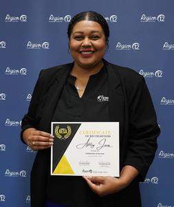 Ashley Jones - Region 12 BESA Collaborator of the Year